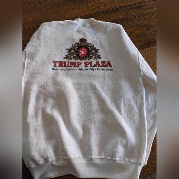 Vintage Boxing Match Sweatshirt - 1989 Tyson vs Williams Trump Plaza - Picture 4 of 4